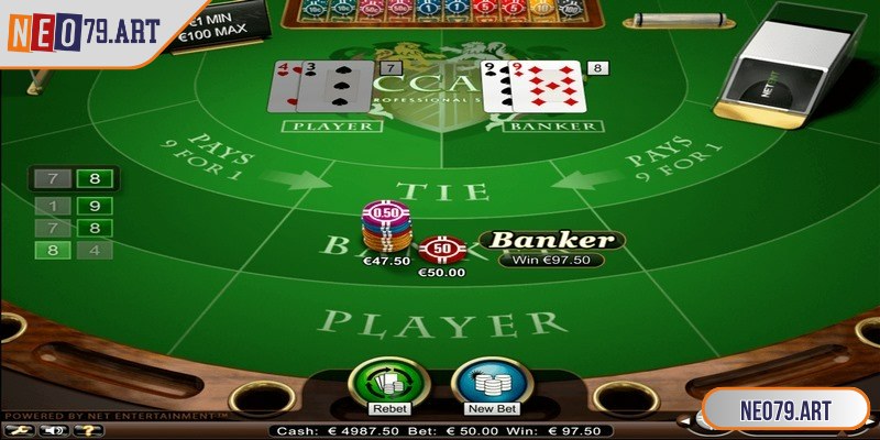 Baccarat Online – Trò Chơi Cá Cược Đẳng Cấp Được Yêu Thích 3 Hãy đặt cược theo người chơi game may mắn đang thắng