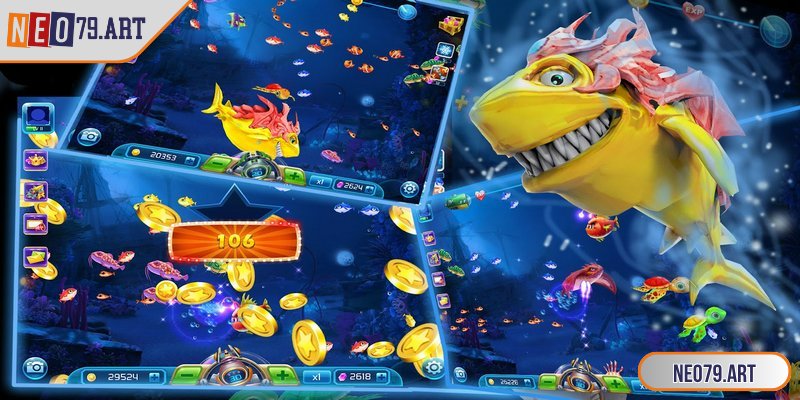 Game cung cấp giao diện giải trí và trải nghiệm mãn nhãn